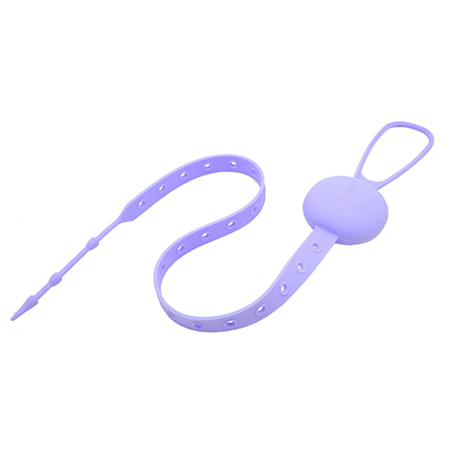 2PK Marcus & Marcus Flip N Strap 59cm Silicone Connector - Lilac