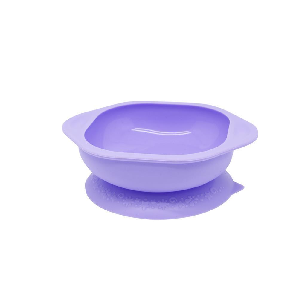 2PK Marcus & Marcus Children's Suction Bowl Lilac Whale 12m+