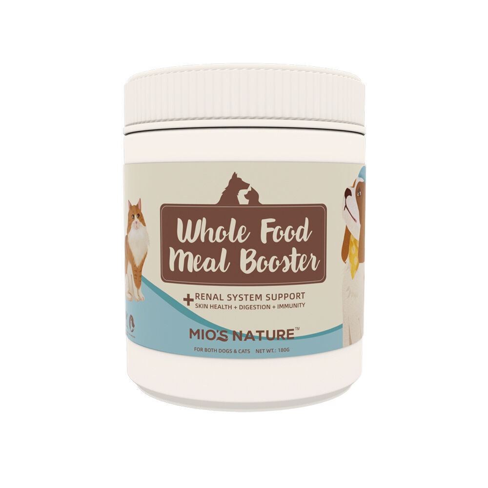 4PK Mio's Nature Whole Food Meal Booster Nutritional Powder for Pet Cats/Dogs 180g