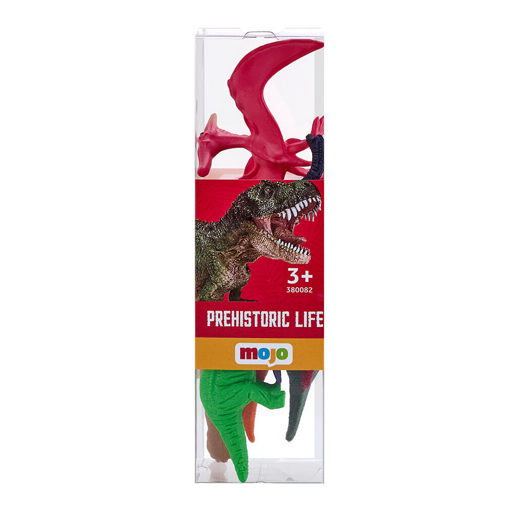 2x 12pc Mojo Prehistoric Life Animals Kids Fun Playset Toy 3y+ Assorted