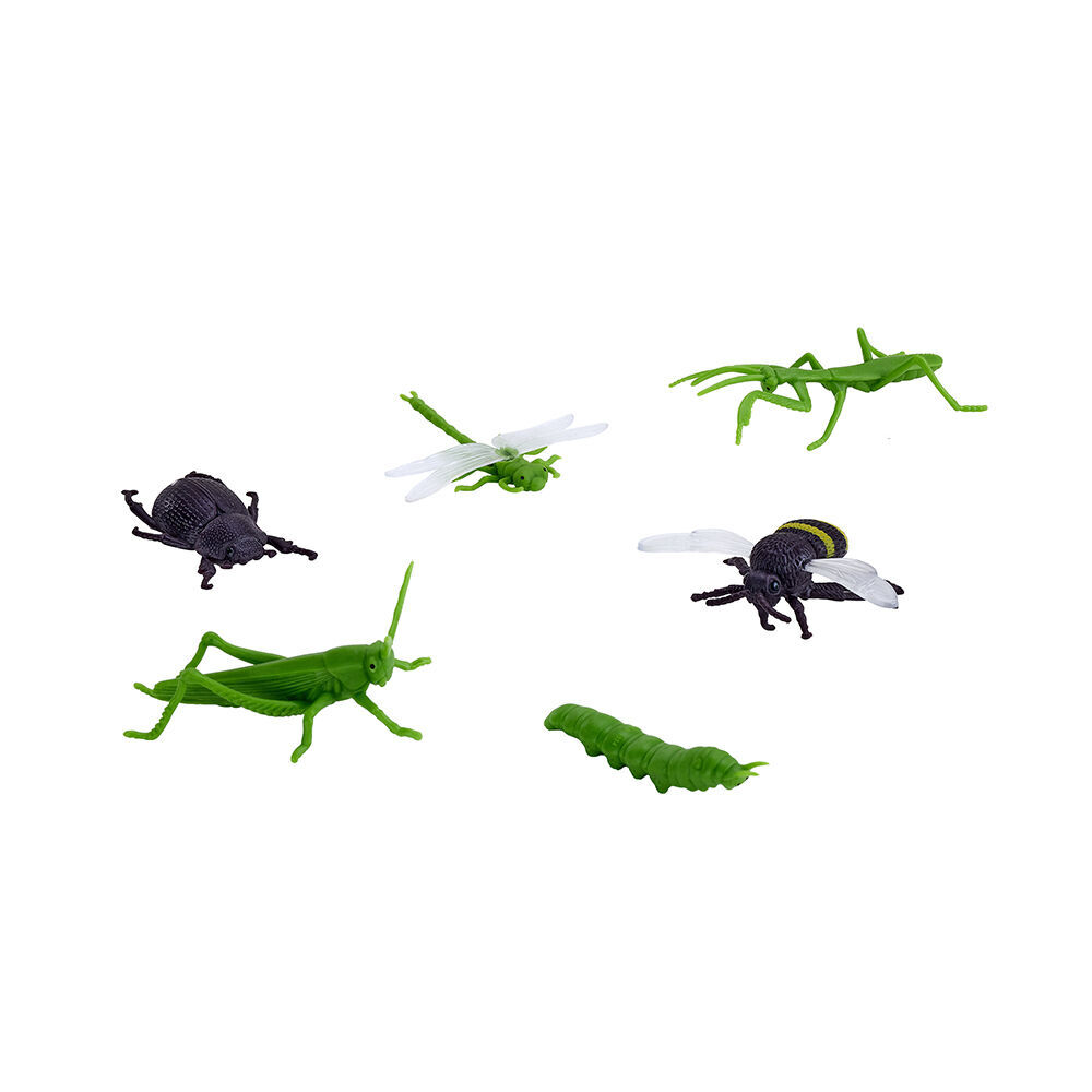 2x 12pc Mojo Insects & Spiders Animals Kids Fun Playset Toy 3y+ Assorted