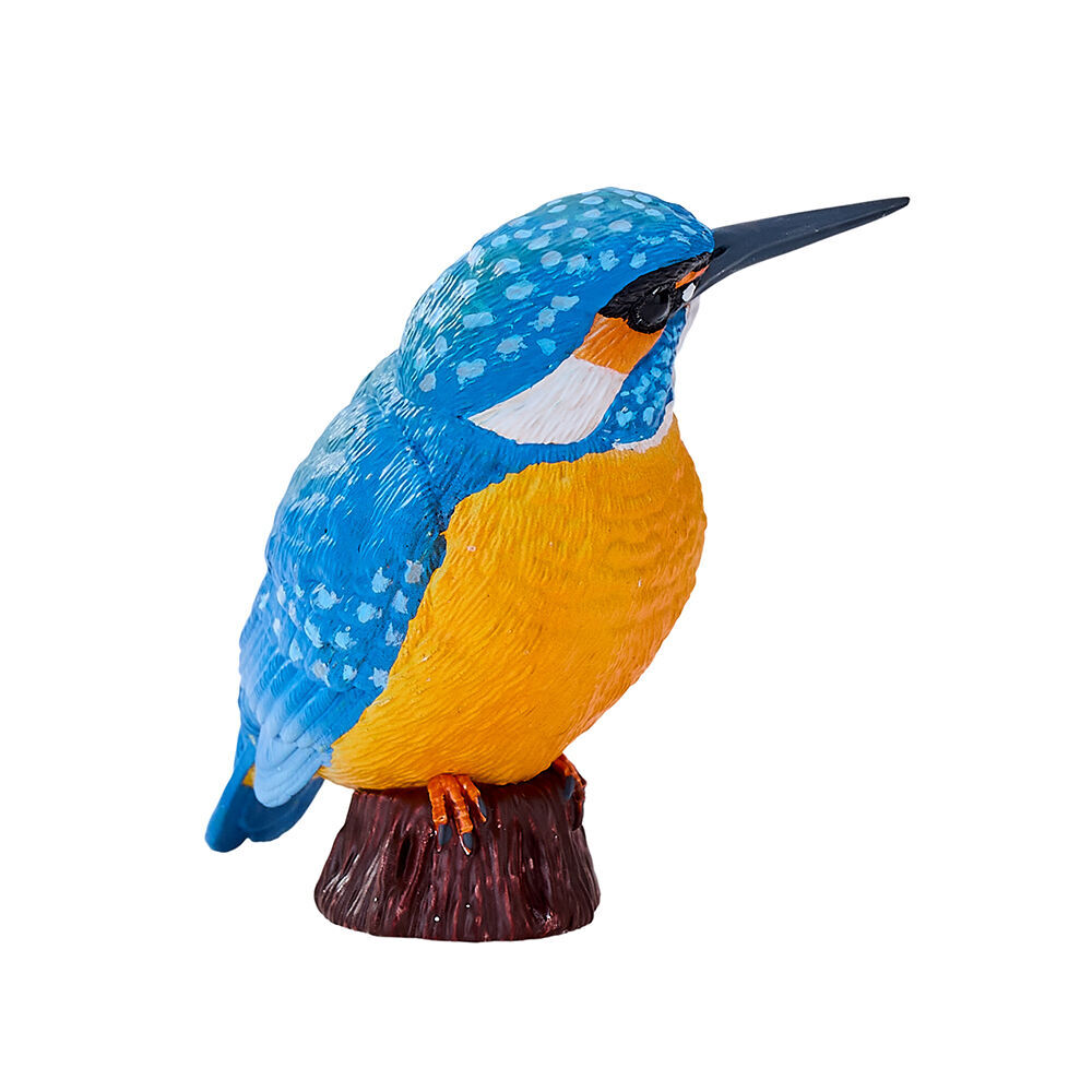 2PK Mojo Kingfisher 2025 Figurine Bird Sculpture - Blue/Orange