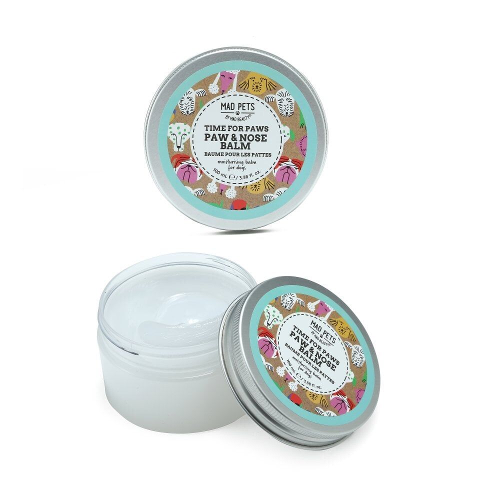 2PK Mad Pets Calming Paw and Nose Soothing Balm 100ml Oatmeal & Chamomile