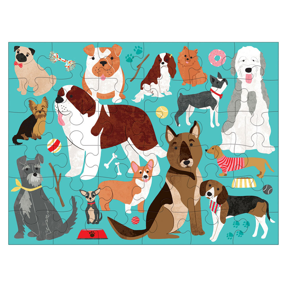 36pc Mudpuppy To Go Jigsaw Puzzle 31x23cm Hot Dogs Kids Game 3y+
