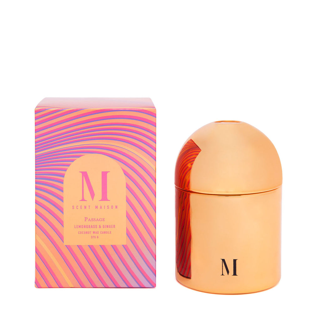 Scent Maison Passage 375g Scented Wax Candle - Lemongrass