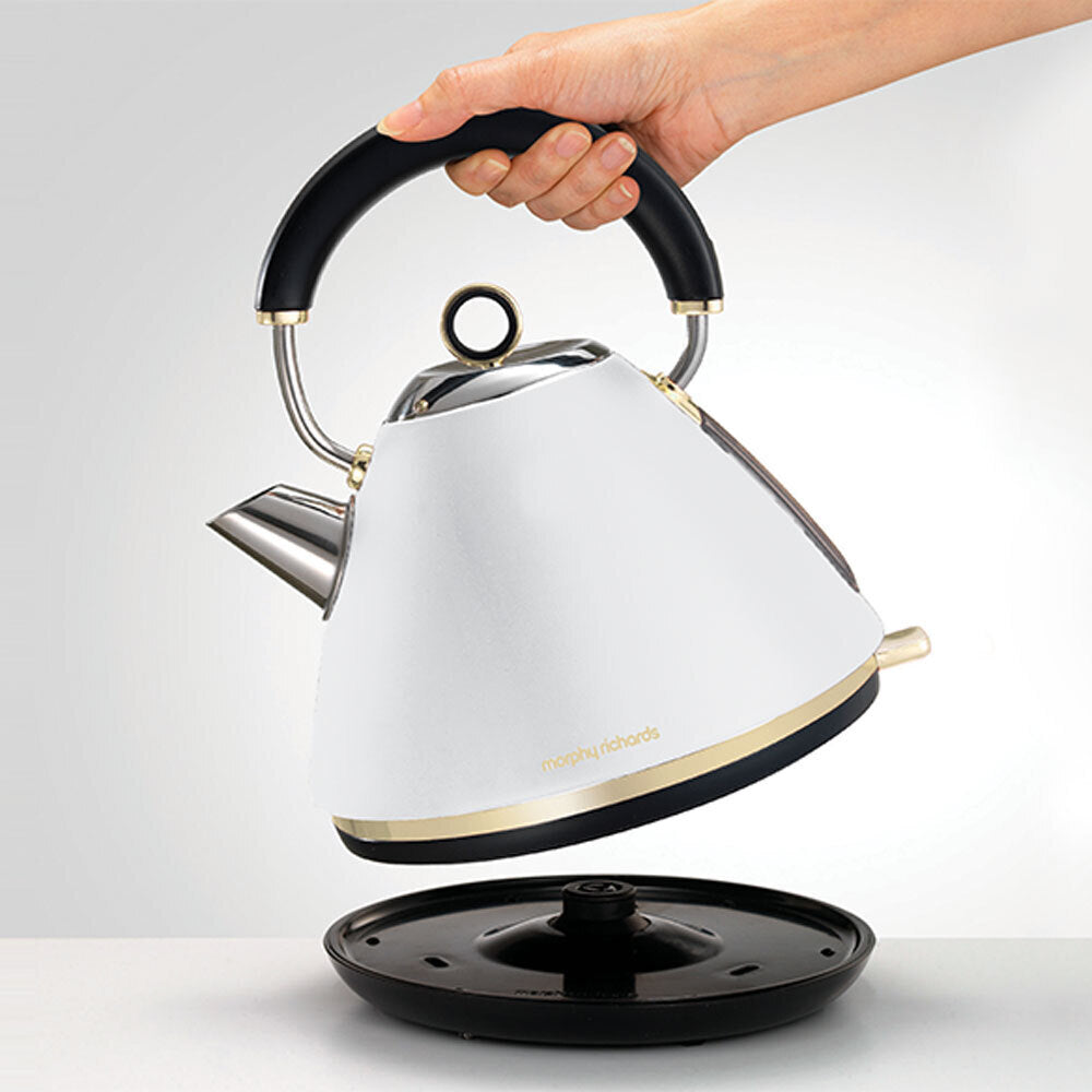 Morphy Richards Electric Ascend Soft Gold Kettle & 4 Slice Toaster