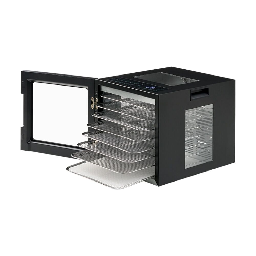 Morphy Richards 8 Shelf Food Dehydrator 850W w/ Mesh Sheet Drip Tray - Black