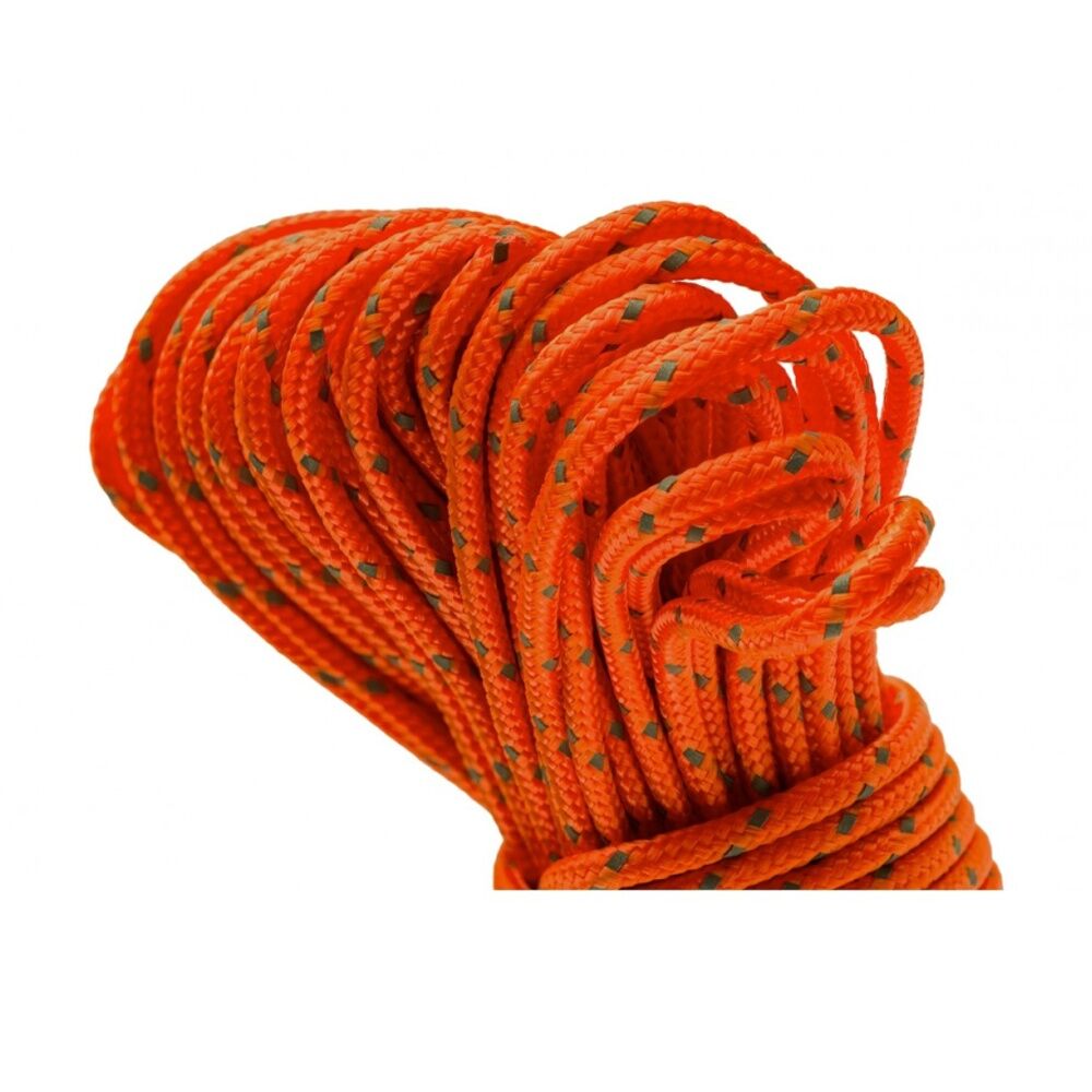 4PK SOL Tinder Cord 550 Grade High Visibility Fire Starter Paracord 50ft