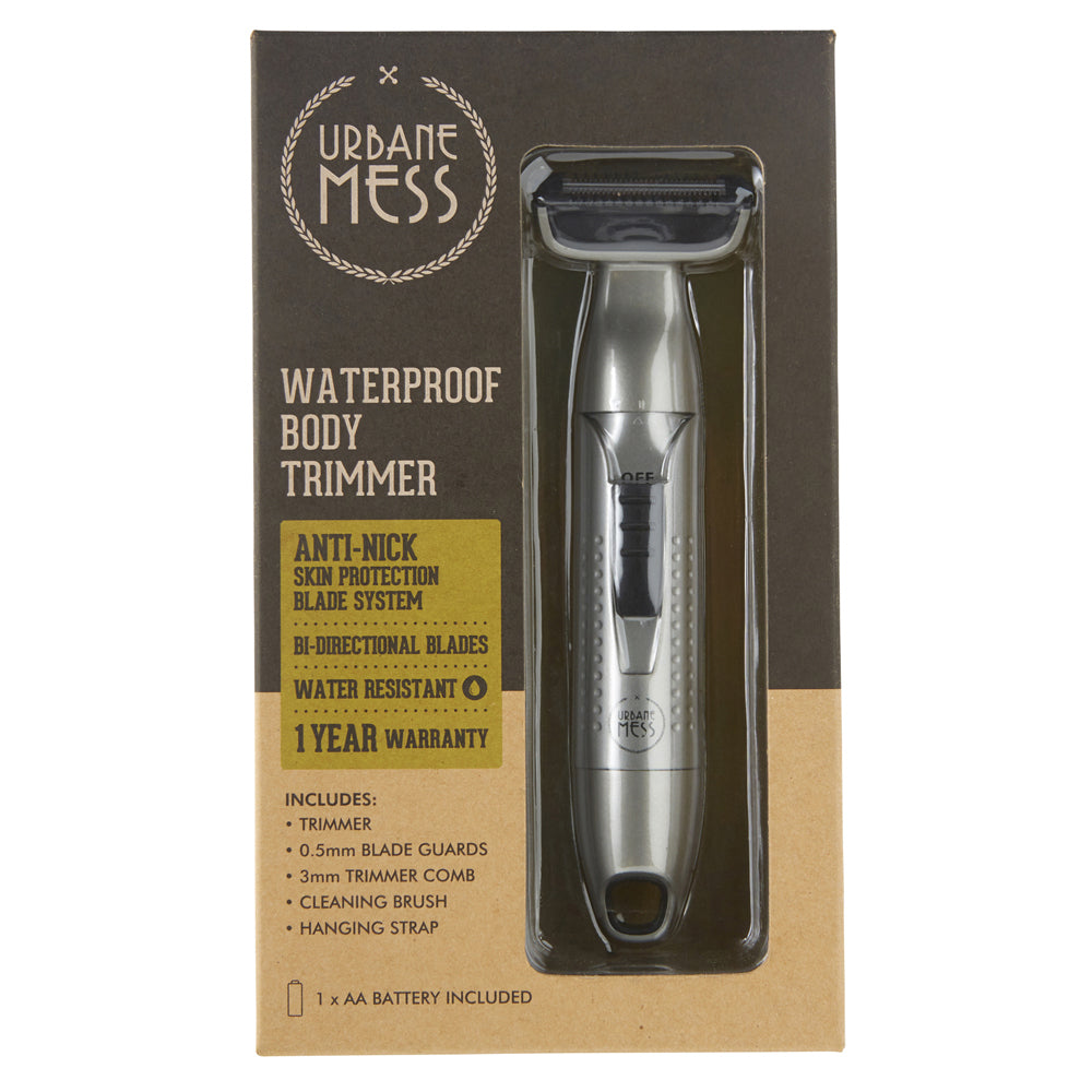 Urbane Mess Men's Electric Cordless Shower Body Hair Beard Trimmer