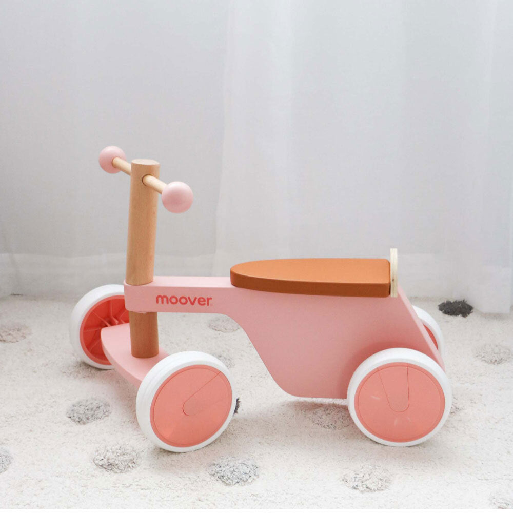 Moover Toys Essentials Ride on Bike Kids Toy Pink 18m+