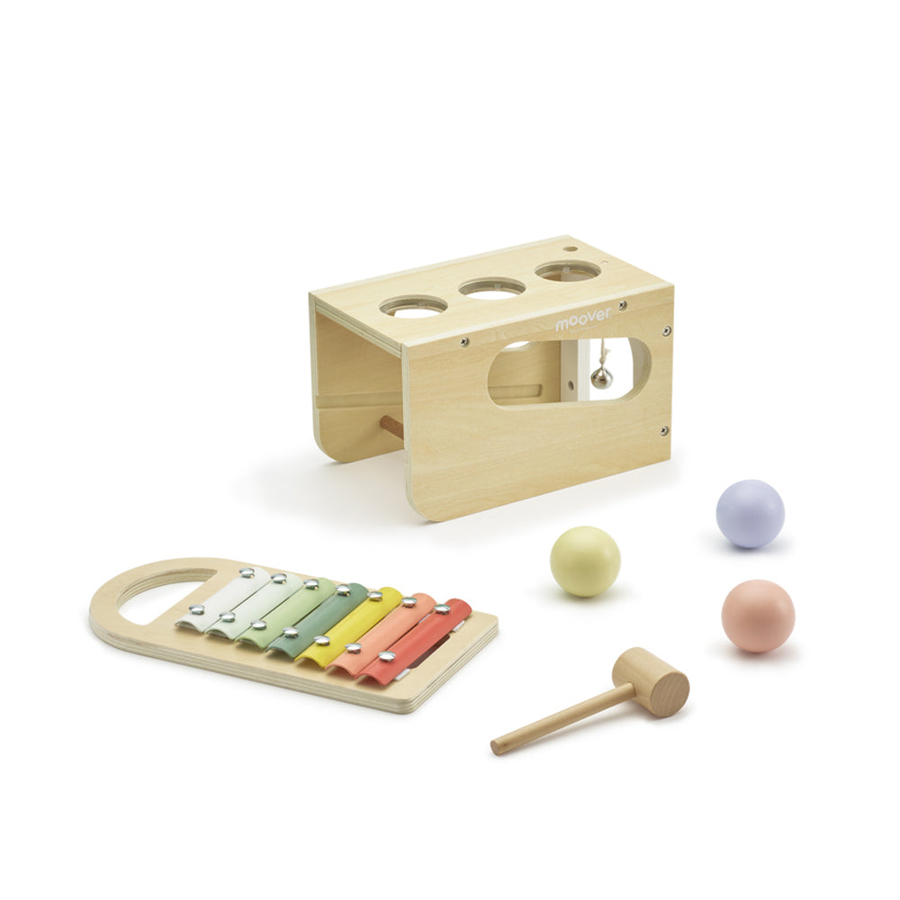 Moover Musical Tap Tap Kids Interactive Toy Natural 12m+