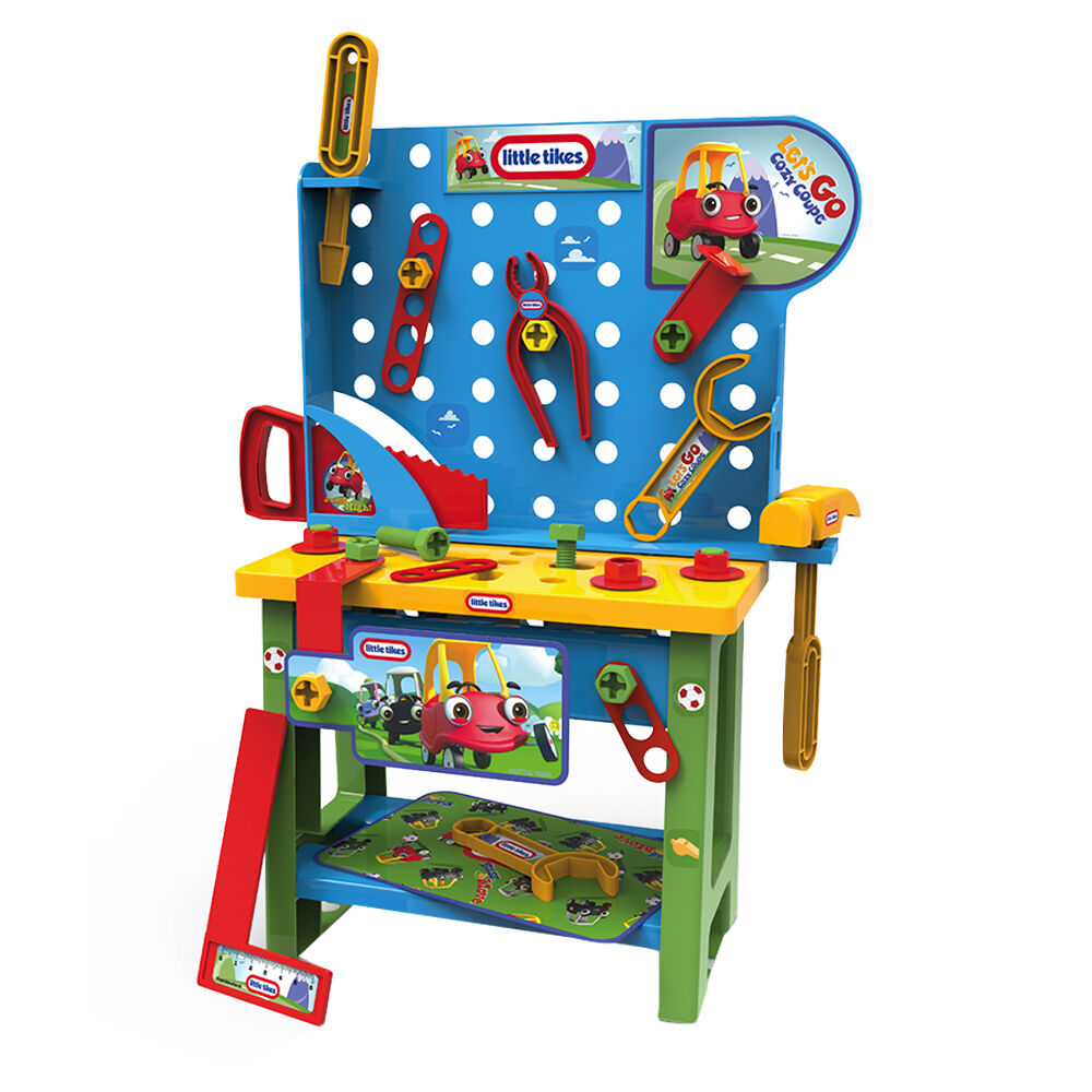 36pc Little Tikes Cozy Toolbench Kids Pretend Worker Toy 3y+