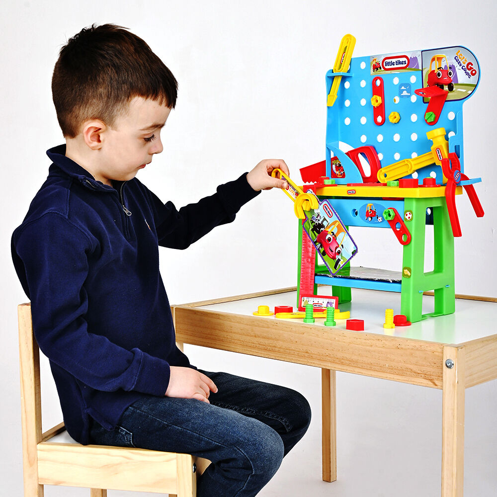 36pc Little Tikes Cozy Toolbench Kids Pretend Worker Toy 3y+