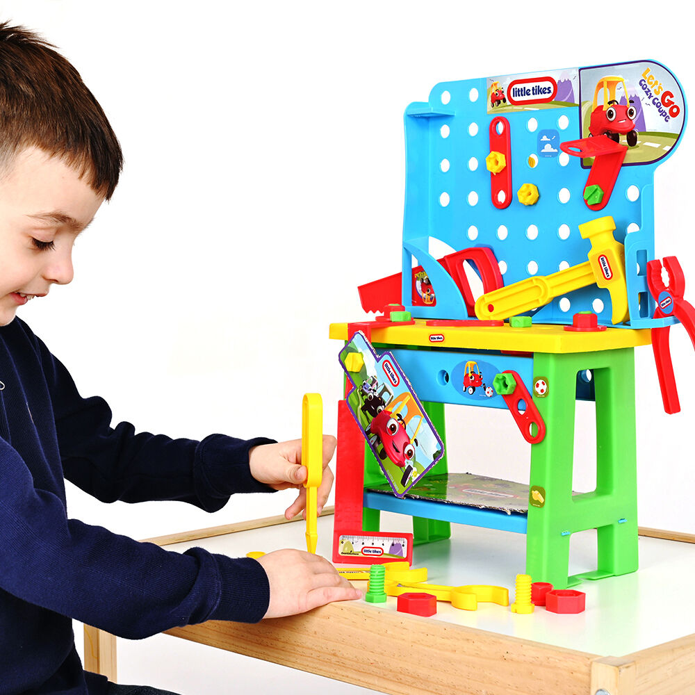 36pc Little Tikes Cozy Toolbench Kids Pretend Worker Toy 3y+