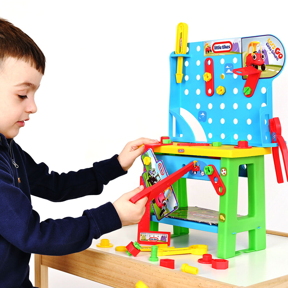 36pc Little Tikes Cozy Toolbench Kids Pretend Worker Toy 3y+
