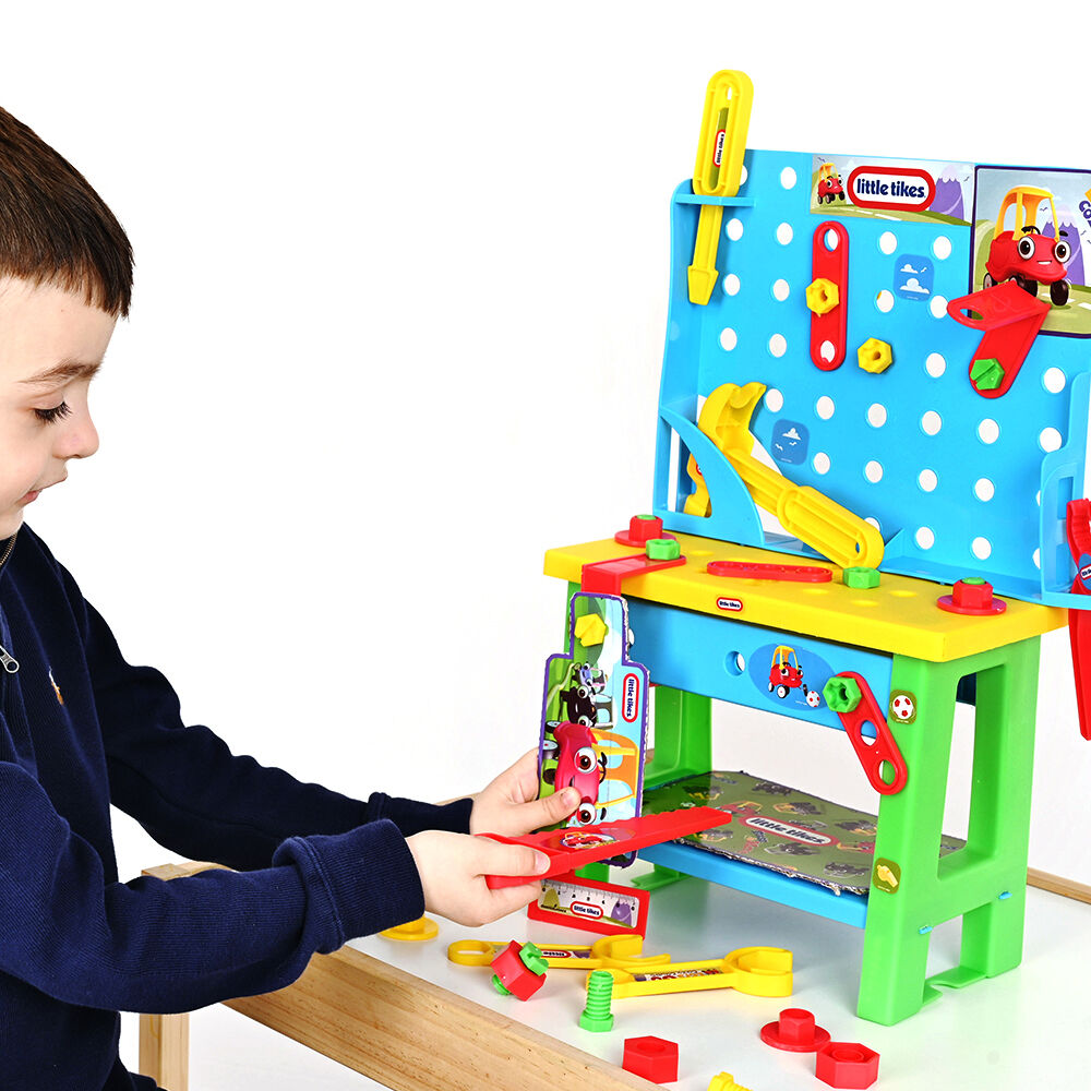 36pc Little Tikes Cozy Toolbench Kids Pretend Worker Toy 3y+
