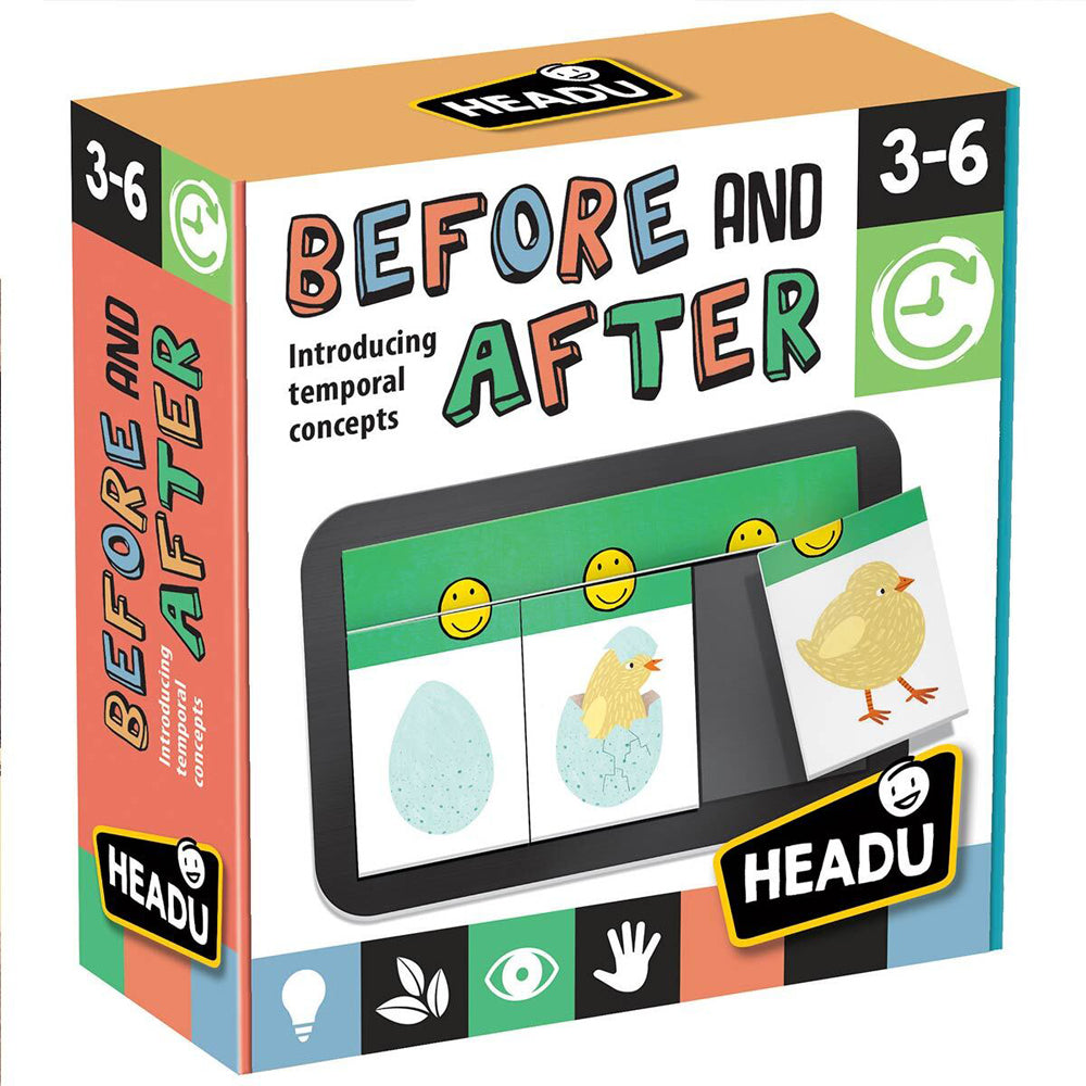 2PK Headu Baby Memo/Before and After Memory Game Set 2-6y