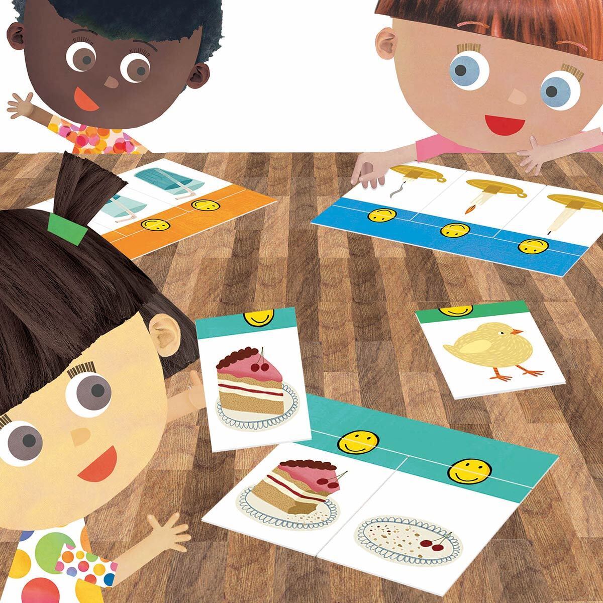 2PK Headu Baby Memo/Before and After Memory Game Set 2-6y