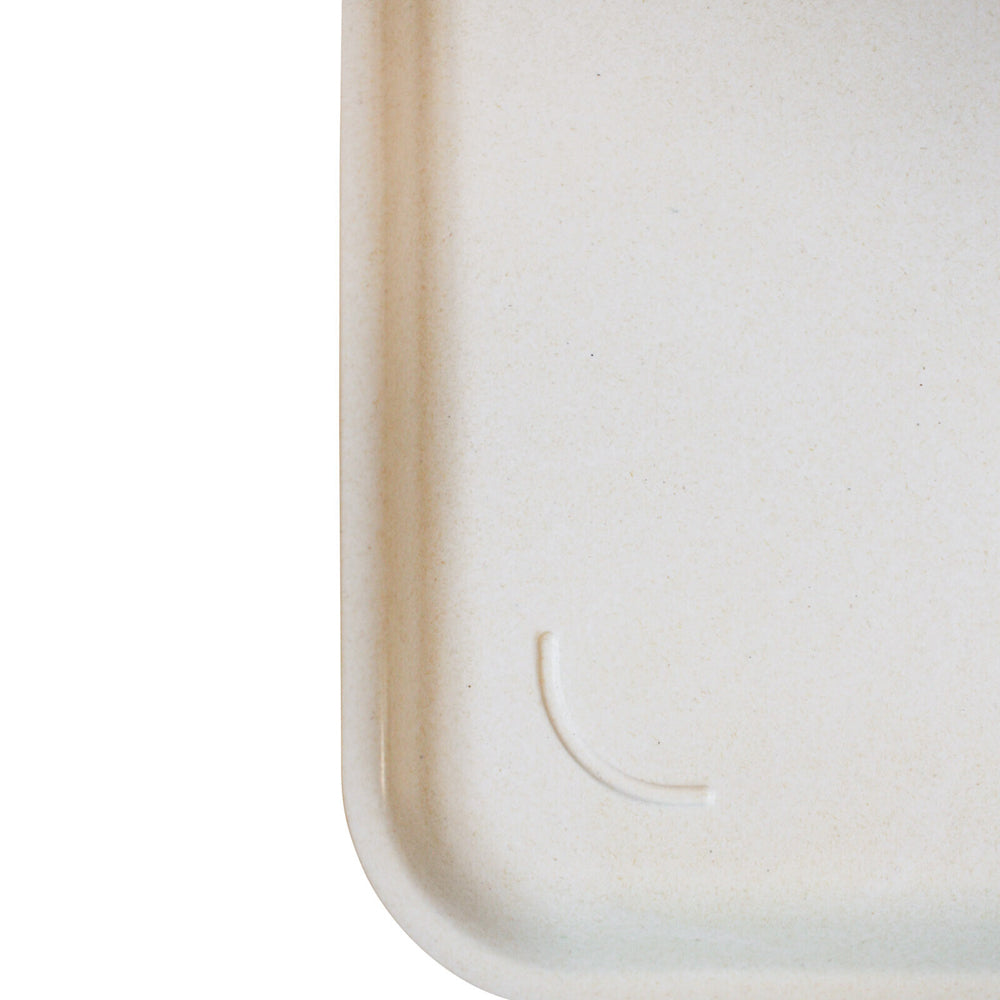 6PK LVD Melamine/Bamboo Rectangle Serving Tray 29.9x20.8cm - Magnolia