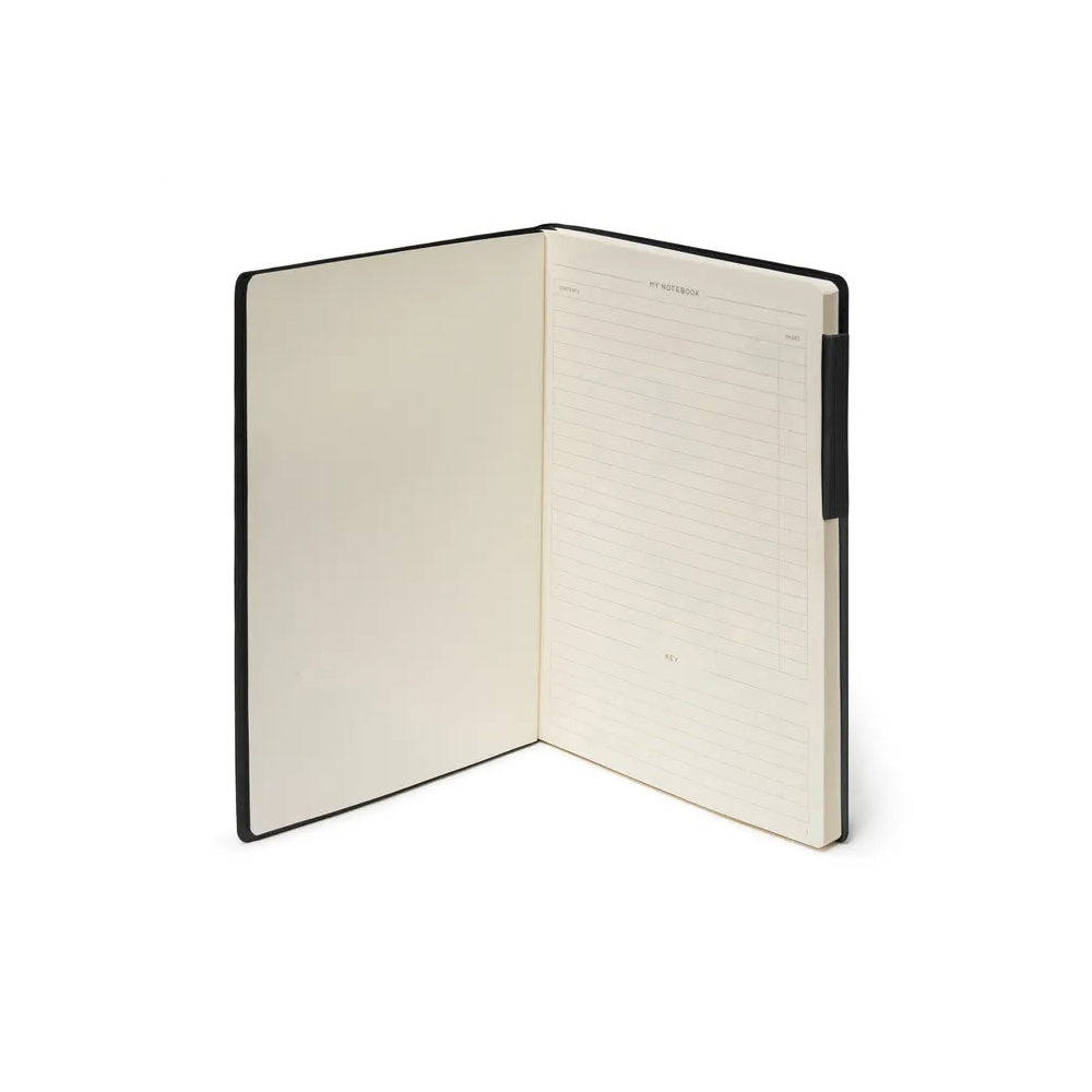 Legami My Notebook Lined Journal Personal Diary - Black