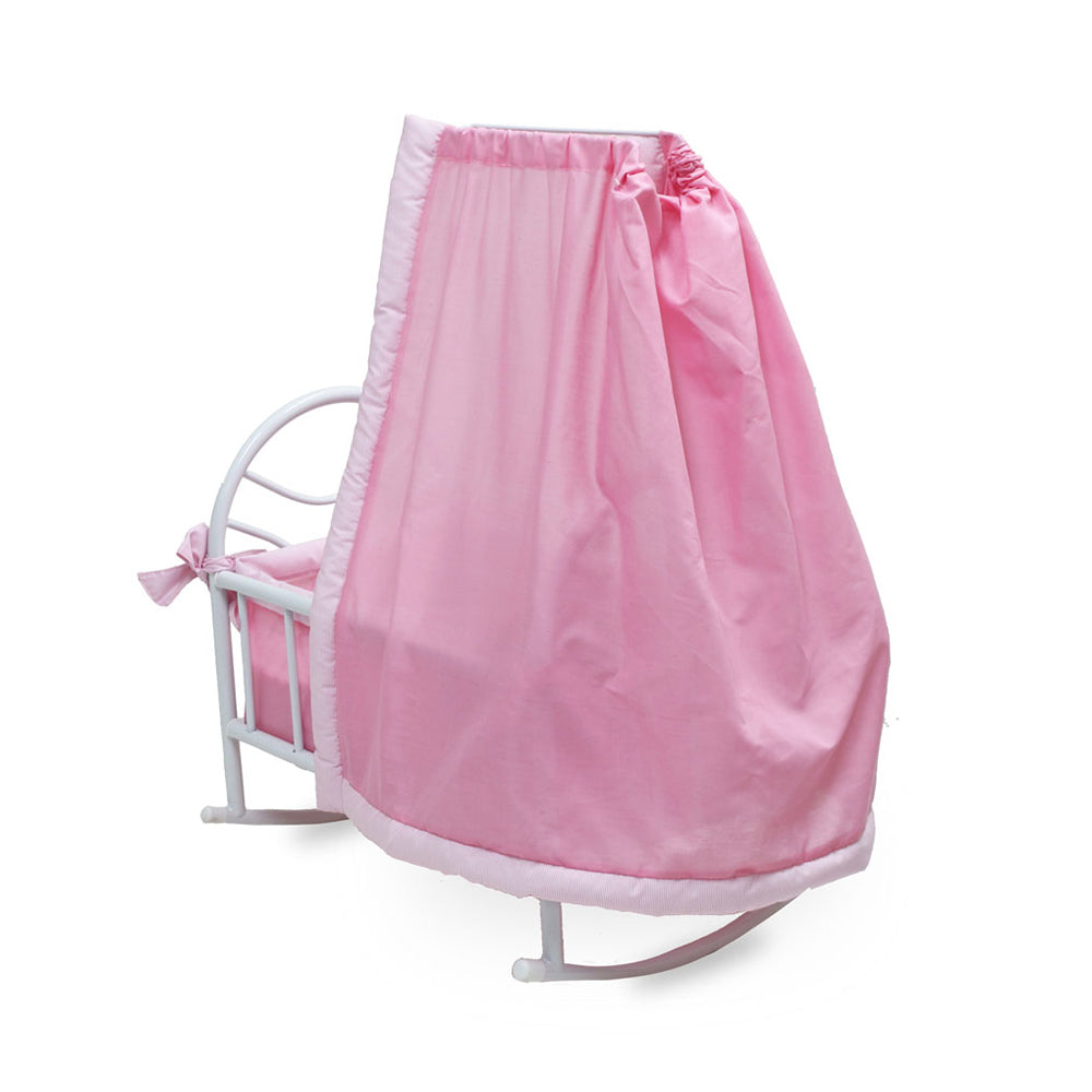 Valco Baby Just Like Mum Doll Cradle Pink