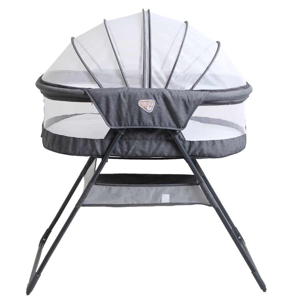 Baby Inc Sonno Bassinet - Silver Birch