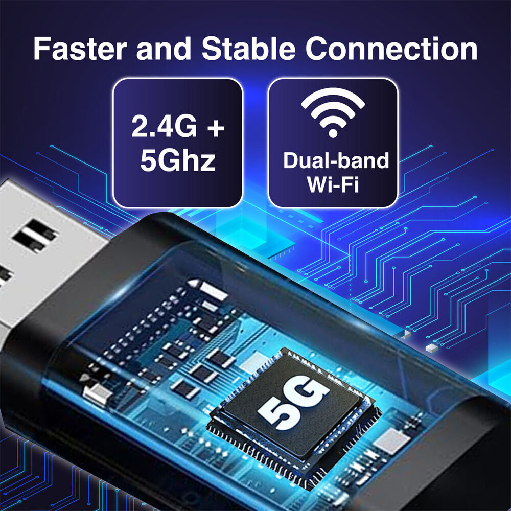 Navig8r Wireless Dongle w/ Bluetooth & Wifi Support Apple CarPlay/Android Auto