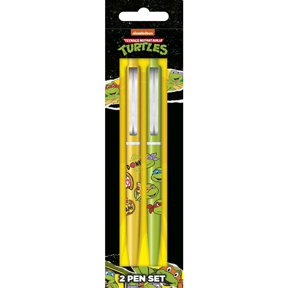 4pc Teenage Mutant Ninja Turtles Retro Gel Pen Set