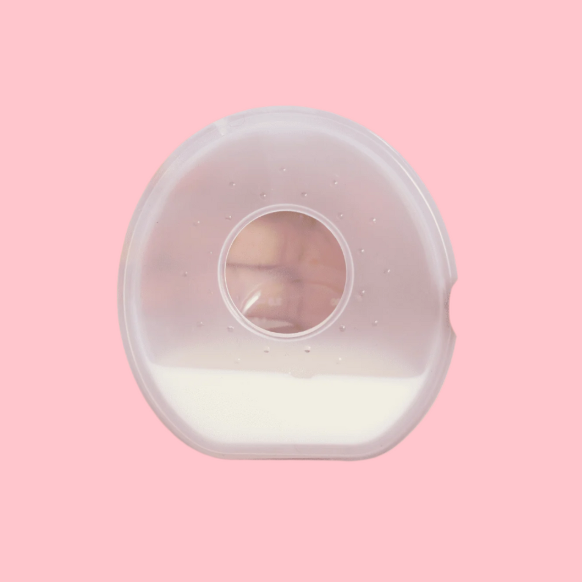 2x 2pc New Beginnings Silicone Collector Cups Leak-Proof Portable Breast Milk