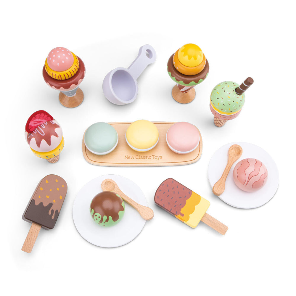 New Classic Toys Kids/Children Stacking Ice Cream Toy Set 3y+