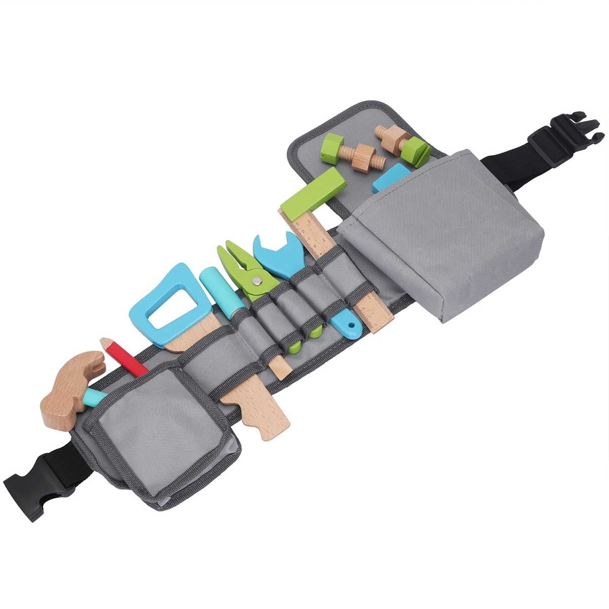 New Classic Toys FSC Tool Belt Set Kids Pretend Toy Play Set 36m+