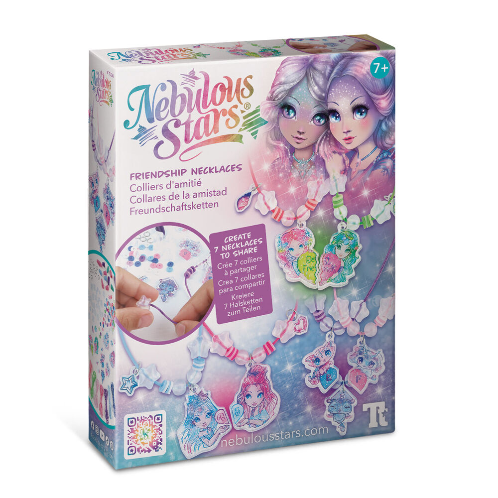 Nebulous Stars Friendship Necklaces DIY Jewelry Making Kit 7y+