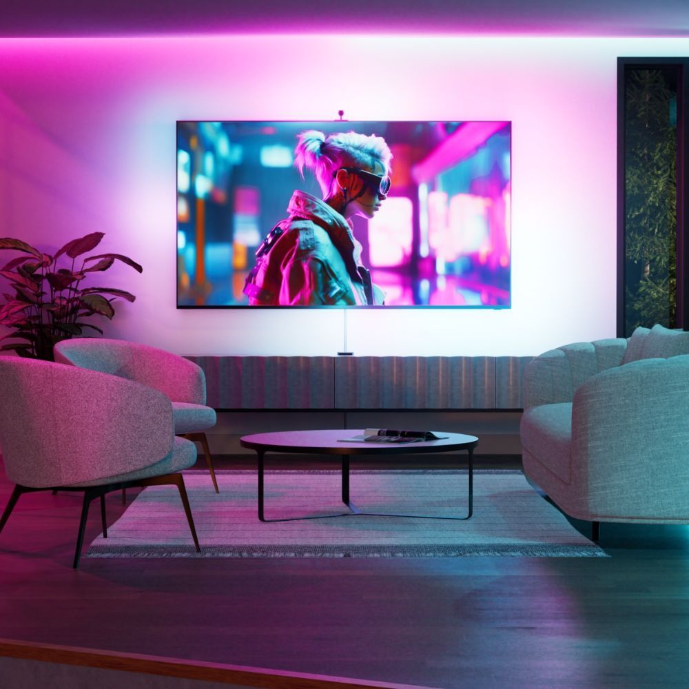 Nanoleaf 4D Screen Mirror & Lightstrip Kit 4m For 65″ TVs & Monitors