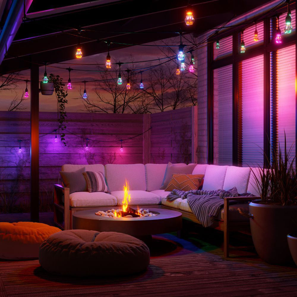 Nanoleaf Smart Multicolour Outdoor String Lights 30m