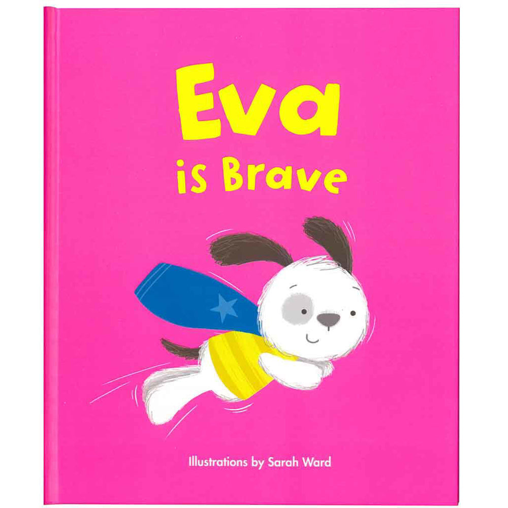 Charlotte Is Brave 23cm Children Personalised Book Kids Party Gift