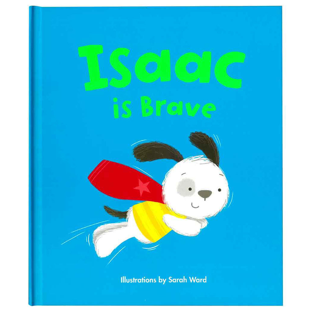 Harrison Is Brave 23cm Children Personalised Book Kids Party Gift