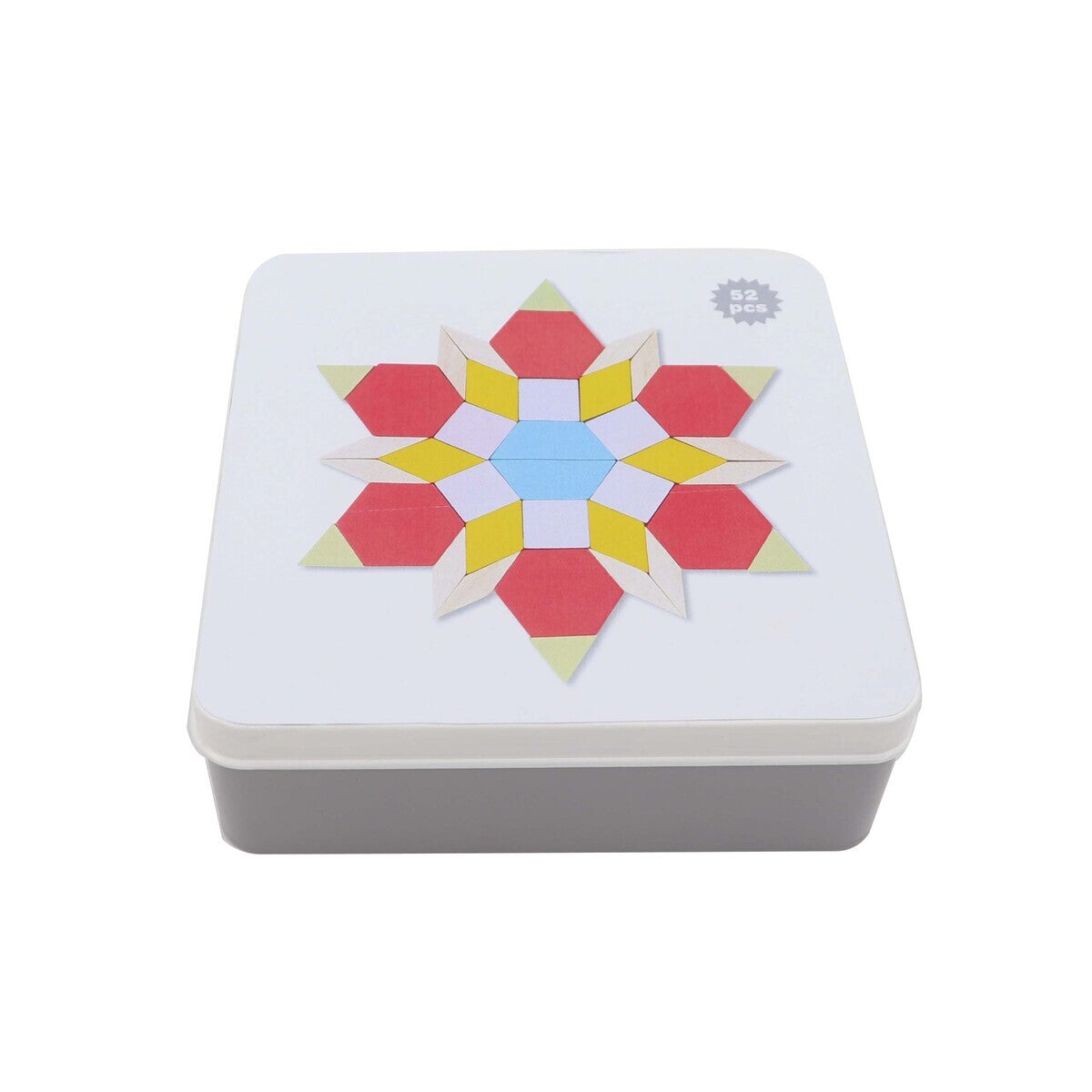 Kaper Kidz Calm & Breezy Pattern Blocks In Tin Box