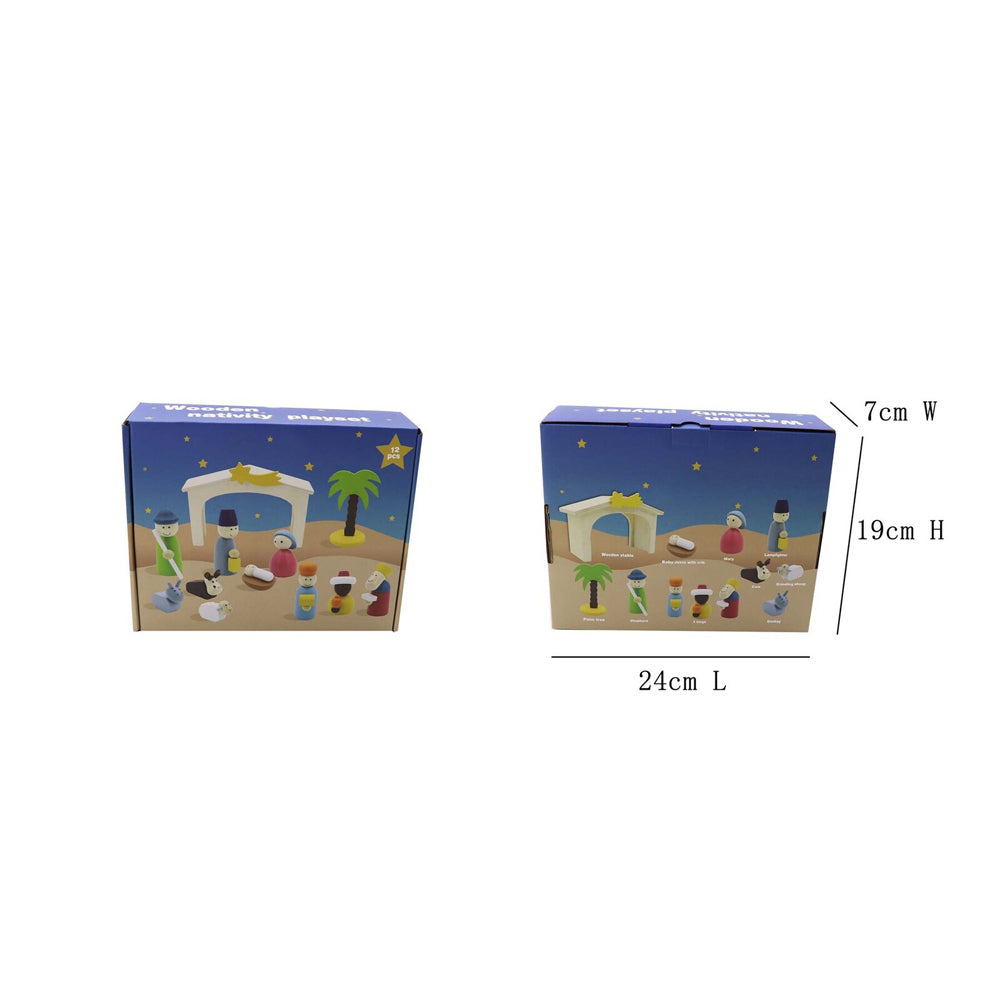 Kaper Kidz Christmas Kids/Children Nativity Playset 3y+