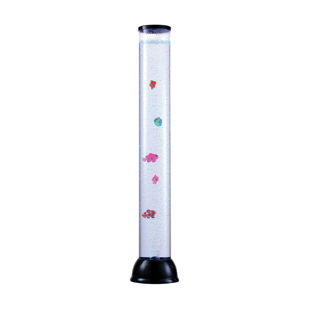 Bubbling Kids Novelty Fish Aquarium Light Up Lamp Set 78cm
