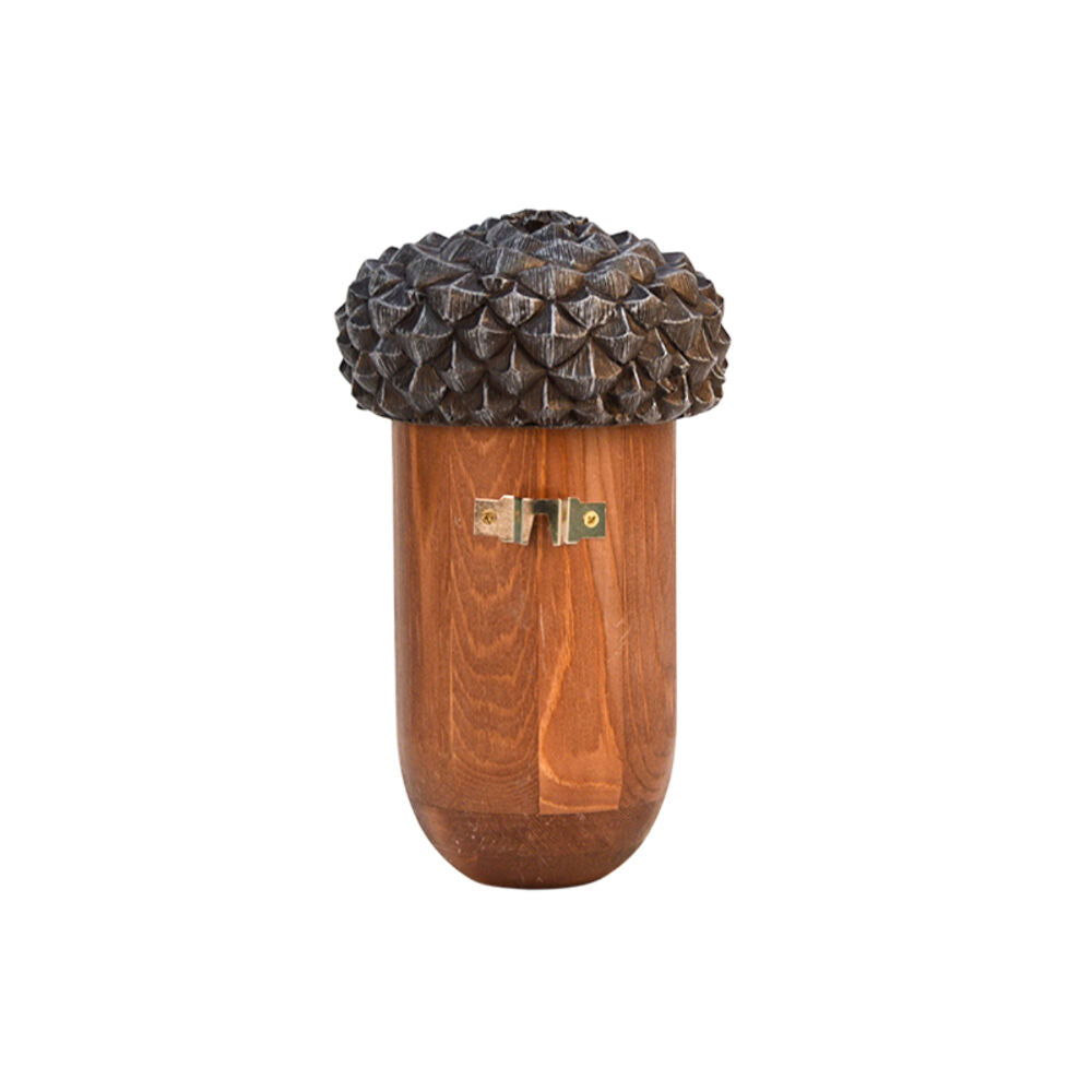 Esschert Design Pinewood Wren Nesting Box Garden Outdoor Decor Acorn 24.8cm