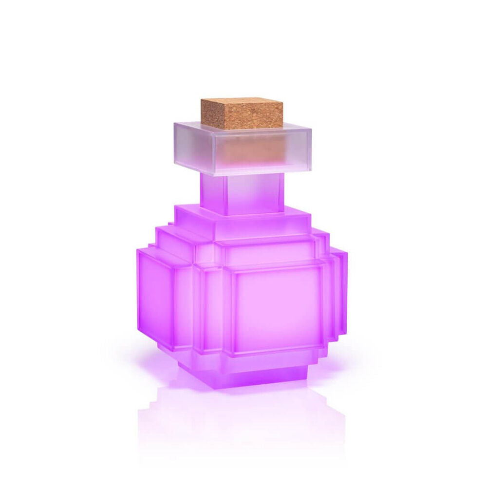 Minecraft Plastic Potion Bottle LED Colour Changing 17x12cm Kids 8y+