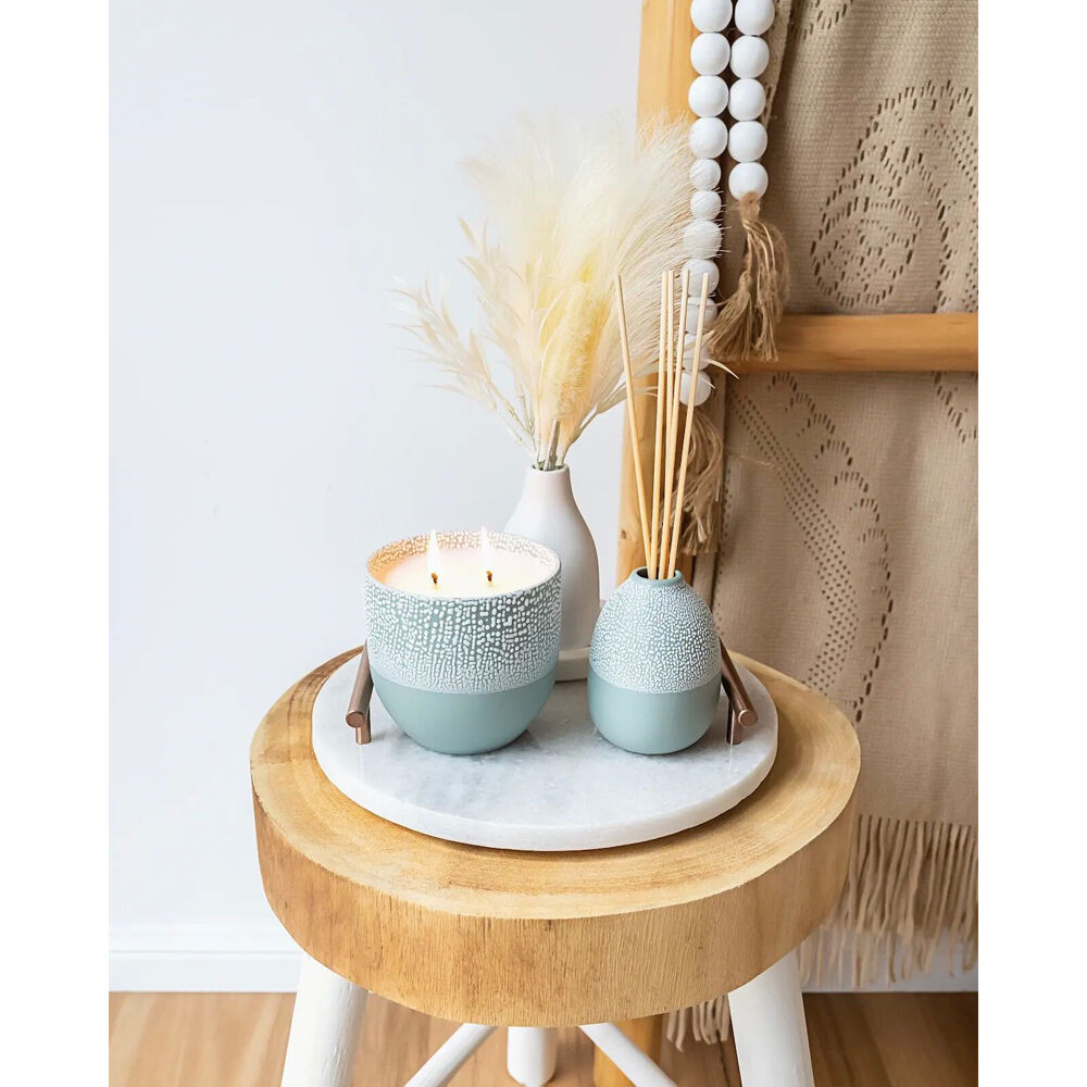 Bramble Bay Nordic Forest Mist Candle Lemongrass Floral Scents & Cedarwood 400g