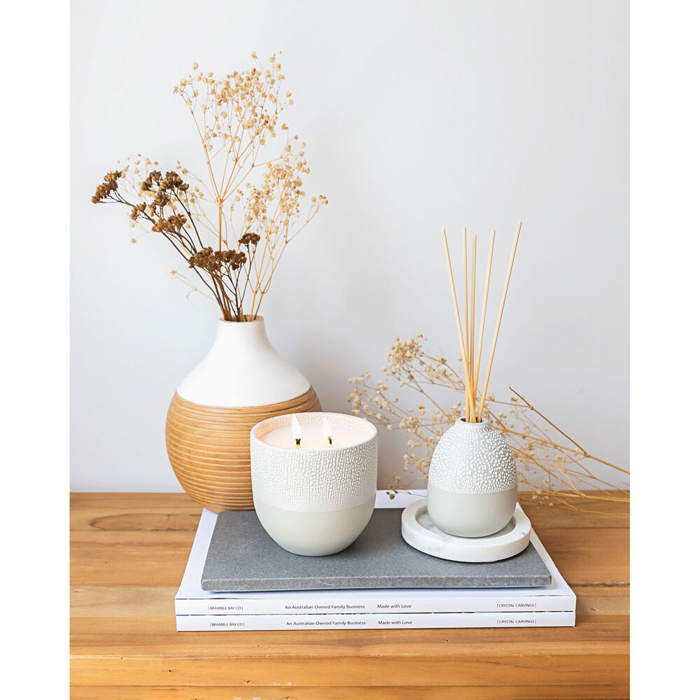Bramble Bay Nordic Mountain Drift Diffuser Home Fragrance White