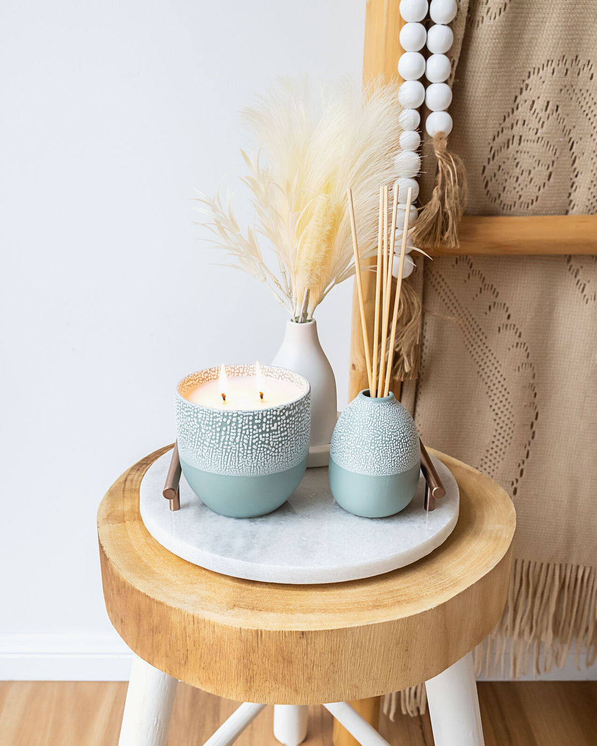 2PK Bramble Bay Nordic Forest Mist Diffuser Home Fragrance Green
