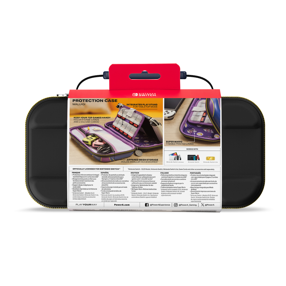 PowerA Protection Case for Nintendo Switch - Waluigi