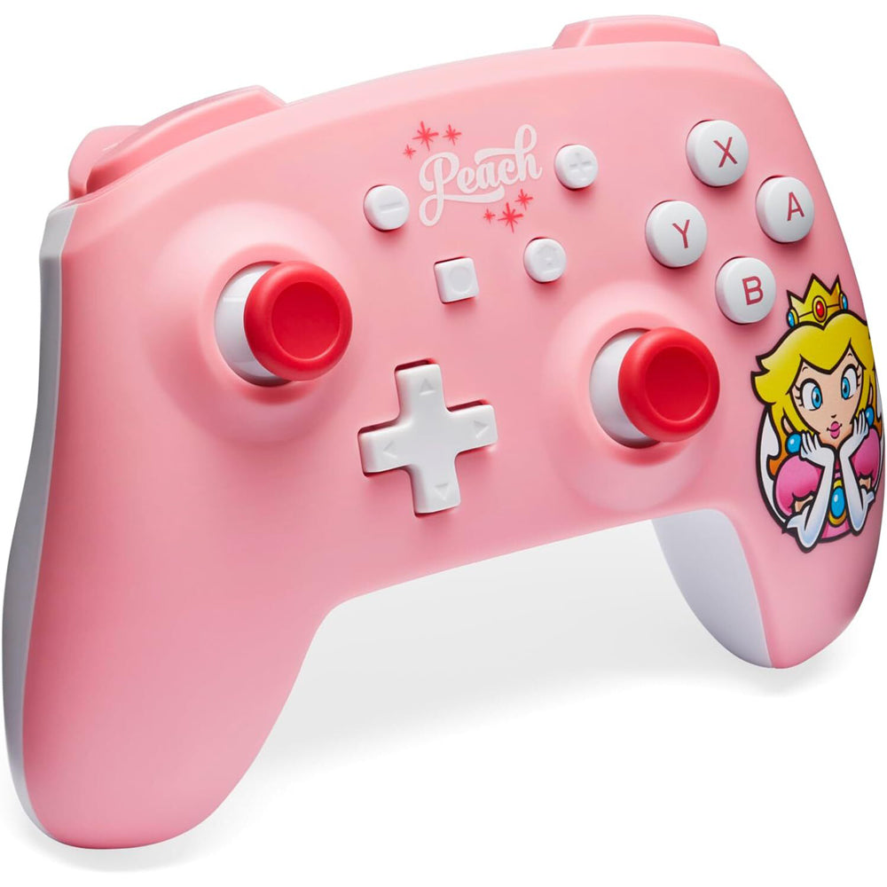 PowerA Nintendo Switch Wireless Controller - Princess Peach Pink