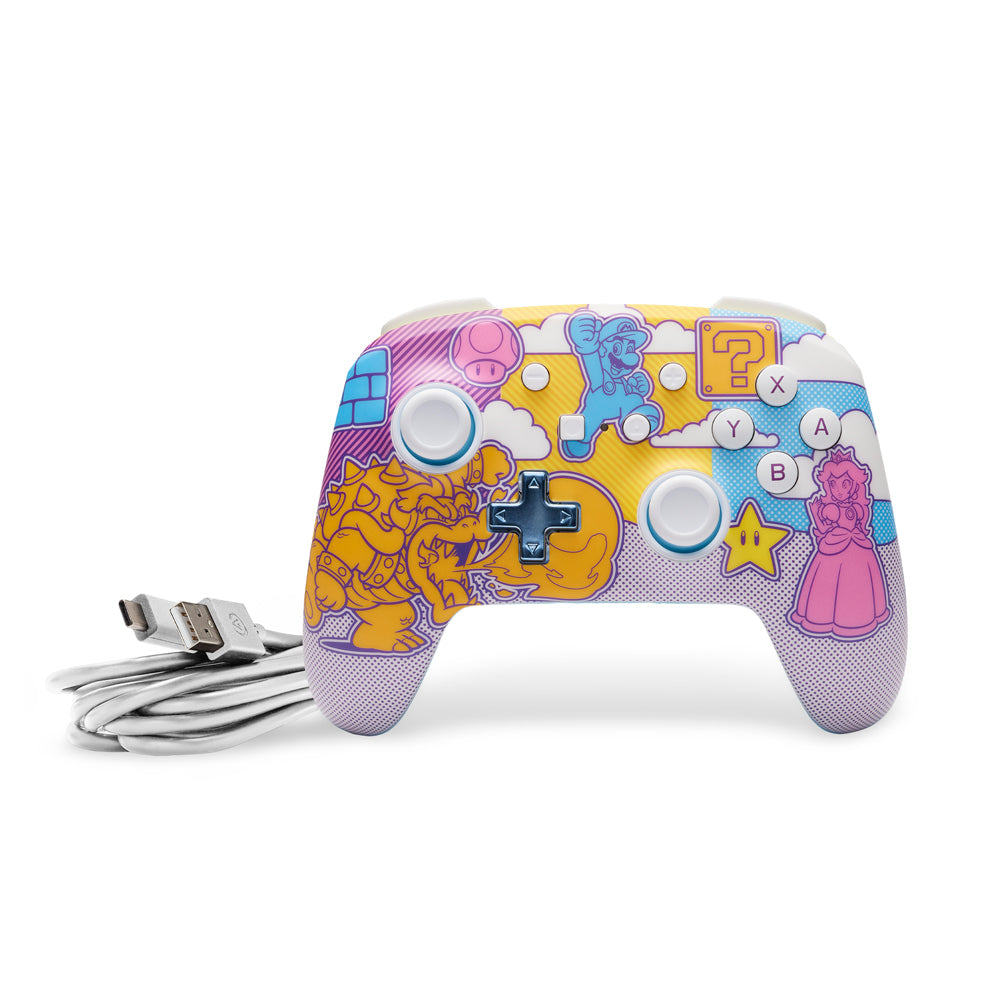 PowerA Nintendo Switch Wireless Controller - Mushroom Kingdom Pop Art