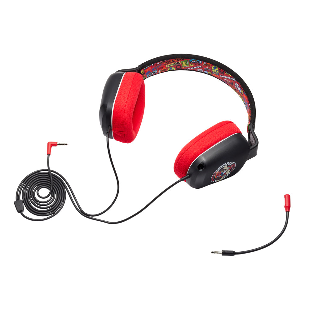 PowerA Nintendo Switch Wired Stereo Headset - Mario Kart Rivals