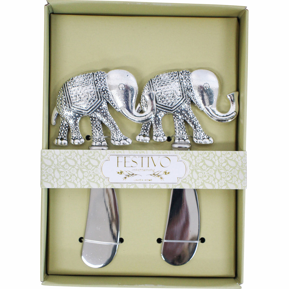 2x LVD Spreaders 2pc Elephant Home Kitchen Serveware/Tableware