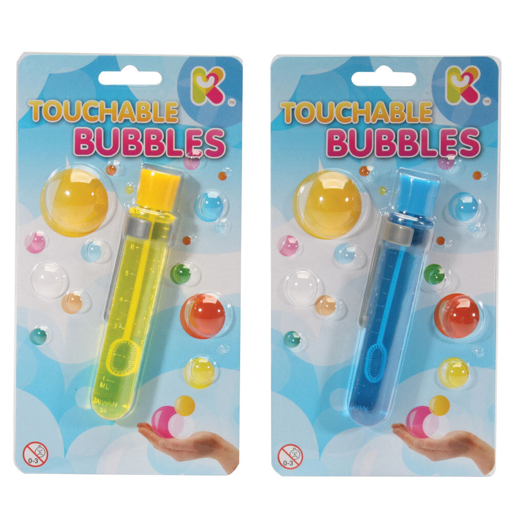 Fumfings Novelty Touchable Bubbles 12cm - Assorted